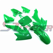 STONEDER Green Plastic Fairing Body Kits For 50cc 70cc 90cc 110cc 125cc 140cc 150cc 160cc Chinese Dirt Bike Honda XR50 CRF50