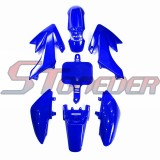 STONEDER Blue Plastic Fairing  Body Kits For Honda XR50 Chinese Pit Dirt Bike Apollo SDG Kayo IMR