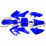 STONEDER Blue Plastic Fairing  Body Kits For Honda XR50 Chinese Pit Dirt Bike Apollo SDG Kayo IMR