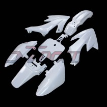 STONEDER White Plastic Fairing Body Cover Kits For 50cc 70cc 90cc 110cc 125cc 140cc 150cc 160cc Chinese Honda CRF XR 125 CRF50 XR50 Pit Dirt Bike