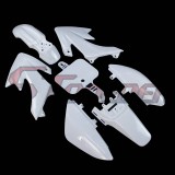 STONEDER White Plastic Fairing Body Cover Kits For 50cc 70cc 90cc 110cc 125cc 140cc 150cc 160cc Chinese Honda CRF XR 125 CRF50 XR50 Pit Dirt Bike
