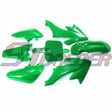 STONEDER Green Plastic Fairing Body Kits For 50cc 70cc 90cc 110cc 125cc 140cc 150cc 160cc Chinese Dirt Bike Honda XR50 CRF50