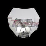 STONEDER White 12V 35W PP Plastic Head Light For Honda XR50 CRF50 Suzuki Kawasaki Pit Dirt Trail Bike Motorcycle Motocross