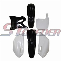 STONEDER Black Plastic Fender Fairing Body Kits For Pit Dirt Motor Bike Motorcycle Yamaha YZ85 2002 2003 2004 2005 2006 2007 2008 2009 2010 2011 2012 2013 2014