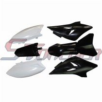 STONEDER Black Plastic Fender Fairing Body Kits For Pit Dirt Motor Bike Motorcycle Yamaha TTR50 TTR50E 2006 2007 2008 2009 2010 2011 2012 2013 2014 2015 2016