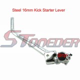 STONEDER Strength Steel 16mm Kick Starter Lever For 140cc 150cc 160cc 200cc 250cc Pit Dirt Bike Motorcycle Motocross