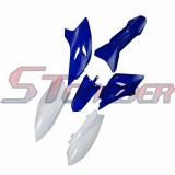 STONEDER Blue Plastic Fender Fairing Body Kits For Yamaha TTR50 TTR50E Pit Dirt Motor Bike Motorcycle 2006 2007 2008 2009 2010 2011 2012 2013 2014 2015 2016