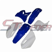 STONEDER Blue Plastic Fender Fairing Body Kits For Yamaha YZ85 Pit Dirt Motor Bike Motorcycle 2002 2003 2004 2005 2006 2007 2008 2009 2010 2011 2012 2013 2014