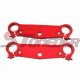 STONEDER Red Front Fork Triple Tree Clamps Plate For Chinese 2 Stroke 47cc 49cc Mini Moto Pocket Bike Cags Mx-3 GP-RSR