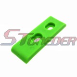 STONEDER Green Nylon Chain Slider Swing Arm Guard Protector Guide For Thumpstar Piranha GIO Apollo Chinese 50cc 70cc 90cc 110cc 125cc 140cc 150cc 160cc Pit Dirt Bike