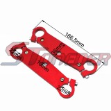 STONEDER Red Front Fork Triple Tree Clamps Plate For Chinese 2 Stroke 47cc 49cc Mini Moto Pocket Bike Cags Mx-3 GP-RSR