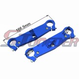 STONEDER Blue Front Fork Triple Tree Clamps Plate For Chinese 2 Stroke 47cc 49cc Mini Moto Pocket Bike MTA1 MTA2 A1 A2 A3