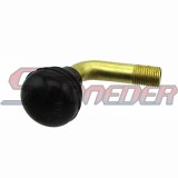 STONEDER PVR70 Tubeless Tire Valve Stems 90° Pull-In Auto For Scooter Moped Motorcycle ATV Quad Pit Dirt Bike