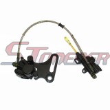STONEDER 550mm Rear Hydraulic Master Brake Caliper Assy For Stomp Demon X WPB Orion M2R Lucky MX Chinese Pit Dirt Bike 50cc 70cc 90cc 110cc 125cc 140cc 150cc 160cc 180cc 190cc