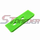 STONEDER Green Nylon Chain Slider Swing Arm Guard Protector Guide For Thumpstar Piranha GIO Apollo Chinese 50cc 70cc 90cc 110cc 125cc 140cc 150cc 160cc Pit Dirt Bike