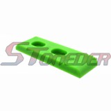 STONEDER Green Nylon Chain Slider Swing Arm Guard Protector Guide For Thumpstar Piranha GIO Apollo Chinese 50cc 70cc 90cc 110cc 125cc 140cc 150cc 160cc Pit Dirt Bike