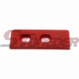 STONEDER Red Nylon Chain Slider Swing Arm Guard Protector Guide For 50cc 70cc 90cc 110cc 125cc 140cc 150cc 160cc Chinese Pit Dirt Bike SSR Thumpstar