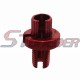 STONEDER Red 10mm Clutch Brake Throttle Cable Adjuster For ATV Quad Pit Dirt Motor Bike Motorcycle Motocross