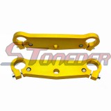 STONEDER Gold Front Fork Triple Tree Clamps Plate For Cags GP-RSR MTA2 A2 Chinese 2 Stroke 47cc 49cc Mini Moto Pocket Bike