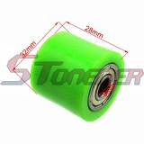 STONEDER 8mm Green Chain Roller Pulley Tensioner For Chinese Pit Dirt Trail Bike ATV Quad 4 Wheeler 50cc 70cc 90cc 110cc 125cc 140cc 150cc 160cc