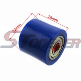 STONEDER 8mm Blue Chain Roller Pulley Tensioner For Chinese Pit Dirt Bike Motorcycle SSR TTR CRF50 XR50 YCF