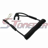 STONEDER Safety Tether Lanyard Cord For Kill Switch Honda Yamaha Kawasaki Suzuki E-TON ATV Quad 4 Wheeler POLARIS ARCTIC CAT TIGER SHARK VIRAGE OCTANE