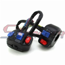 STONEDER Aluminum 7/8'' 22mm Left Right Handle Switch Control For GY6 50cc 125cc 150cc Moped Scooter