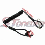 STONEDER Safety Tether Lanyard Cord For Kill Switch Honda Yamaha Kawasaki Suzuki E-TON ATV Quad 4 Wheeler POLARIS ARCTIC CAT TIGER SHARK VIRAGE OCTANE