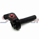 STONEDER 1/4 Turn Alloy Twist Throttle Cable Handle Assembly For CRF XR 50 70 TTR Thumpstar Chinese Pit Dirt Motor Bike