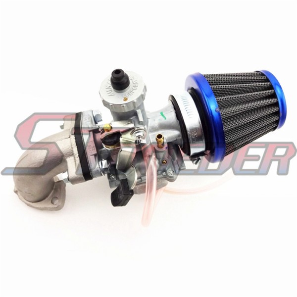 STONEDER Mikuni VM22 Carburetor 26mm Carb + 38mm Air Filter + Mainfold Intake Pipe + Gasket For Pit Dirt Motor Bike Motorcycle 110cc 125cc 140cc