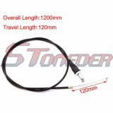 STONEDER 1/4 Turn Alloy Twist Throttle Cable Handle Assembly For CRF XR 50 70 TTR Thumpstar Chinese Pit Dirt Motor Bike