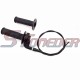STONEDER Black Twist Throttle Handle Grips Cable Assembly For CRF XR 50 70 TTR KLX110 SSR Thumpstar YCF Pit Pro Dirt Bike Motocross