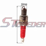 STONEDER Racing 5 Pin AC CDI Box + A7TC Spark Plug For 50cc 110cc 125cc 140cc 150cc 160cc XR50 CRF50 Pit Dirt Trail Bike Motorcycle 50cc 70cc 90cc 110cc 125cc Loncin Taotao Roketa Sunl Chinese ATV Quad 4 Wheeler