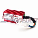 STONEDER Racing 5 Pin AC CDI Box + A7TC Spark Plug For 50cc 110cc 125cc 140cc 150cc 160cc XR50 CRF50 Pit Dirt Trail Bike Motorcycle 50cc 70cc 90cc 110cc 125cc Loncin Taotao Roketa Sunl Chinese ATV Quad 4 Wheeler