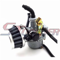 STONEDER 19mm Carburetor PZ19 Carb + 35mm Air Filter For 50cc 70cc 90cc 110cc Chinese ATV Quad 4 Wheeler Pit Pro Dirt Trail Bike Motorcycle