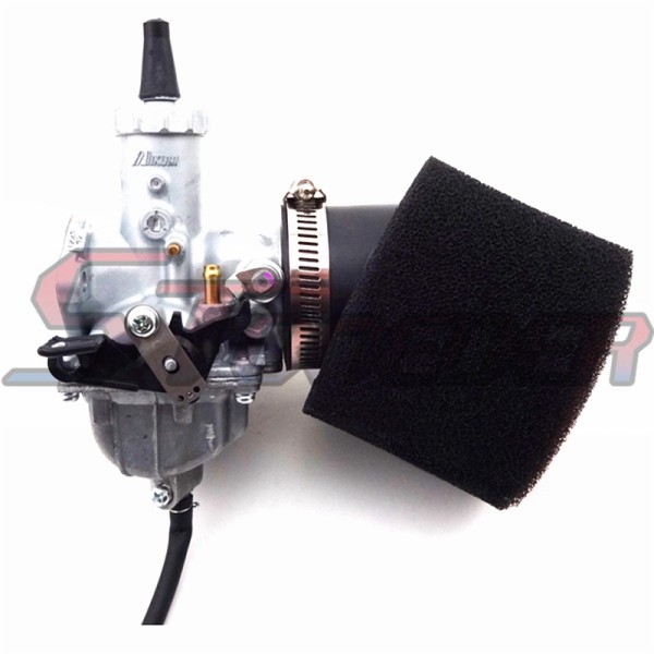 STONEDER Mikuni VM26 Carb 30mm Carburetor + 45mm Air Filter For 140cc 150cc 160cc Engine Pitster Pro SSR Thumpstar Pit Dirt Bike Motocross