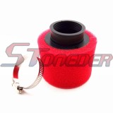 STONEDER 30mm Mikuni Carb VM26 Carburetor + 45mm Air Filter + Mainfold Intake Pipe + Gasket For YX 140cc 150cc 160cc Engine Pit Dirt Bike Motocross