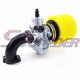 STONEDER 26mm Molkt Carburetor + 45mm Air Filter + Mainfold Intake Pipe + Gasket For 140cc 150cc 160cc Engine SSR Thumpstar Chinese Pit Dirt Bike