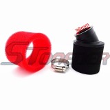 STONEDER Mikuni 26mm Carburetor VM22 Carb + Red 38mm Air Filter + Gasket + Mainfold Intake Pipe For 110cc 125cc 140cc Engine Pit Dirt Bike Motocross
