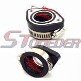 STONEDER 28mm Carb Mikuni VM24 Carburetor + 42mm Air Filfter + Intake Pipe + Flange + Gasket For Pitster Pro SSR YCF 140 150 160cc Engine Chinese Pit Dirt Bike