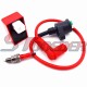 STONEDER Red Racing Ignition Coil + 5 Pin AC CDI Box + A7TC Spark Plug For Chinese ATV Quad Pit Dirt Bike CRF50 SSR Thumpstar