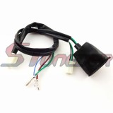 STONEDER Wiring Loom Harness + Kill Switch + Ignition Coil + 5 Pin AC CDI Box + A7TC Spark Plug For 50cc 70cc 90cc 110cc 125cc 140cc 150cc 160cc Horizortal Engine Pit Dirt Bike Motorcycle