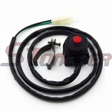 STONEDER Wiring Loom Harness + Kill Switch + Ignition Coil + 5 Pin AC CDI Box + A7TC Spark Plug For 50cc 70cc 90cc 110cc 125cc 140cc 150cc 160cc Horizortal Engine Pit Dirt Bike Motorcycle