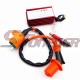 STONEDER Racing Ignition Coil + A7TC Spark Plug + 5 Pin AC CDI Box For 50cc 70cc 90cc 110cc 125cc 140cc 150cc 160cc XR50 CRF50 Chinese Pit Dirt Bike Spree SYM DD50 Dio Elite SB SA 50 Scooter Moped