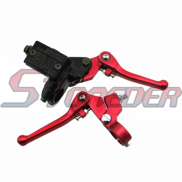 STONEDER Front Hydraulic Brake Master Cylinder Clutch Lever For 50cc 70cc 90cc 110cc 125cc 140cc 150cc 160cc 190cc 200cc 250cc Chinese Pit Dirt Bike SDG CRF50 BSE