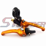 STONEDER Gold Front Hydraulic Brake Master Cylinder Clutch Lever For 50cc 70cc 90cc 110cc 125cc 140cc 150cc 160cc 190cc 200cc 250cc Chinese Pit Dirt Bike YCF Coolster