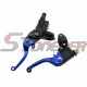 STONEDER Blue Front Hydraulic Brake Master Cylinder Clutch Lever For SSR Taotao 50cc 70cc 90cc 110cc 125cc 140cc 150cc 160cc 190cc 200cc 250cc Chinese Pit Dirt Bike