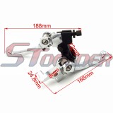 STONEDER Chromed Front Hydraulic Brake Master Cylinder Clutch Lever For BSE DHZ 50cc 70cc 90cc 110cc 125cc 140cc 150cc 160cc 190cc 200cc 250cc Chinese Pit Dirt Bike