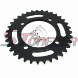 STONEDER 420 76mm 35 Tooth Rear Chain Sprocket For Chinese 50cc 70cc 90cc 110cc 125cc 140cc 150cc 160cc 170cc 190cc Pit Dirt Bike Lifan YX Thumpstar BSE SSR DHZ