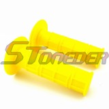 STONEDER Yellow Plastic Fairing Body Fender Kits + Soft Rubber Throttle Handle Grips For Honda XR50 CRF50 Chinese Pit Trail Bike SDG SSR YCF  50cc 70cc 90cc 110cc 125cc 140cc 150cc 160cc